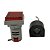 FREQ. AMP. E VOLT. DIGITAL 22MM VERMELHO AD16-22FAVS 60HZ 60-500VAC 0-100A - Imagem 1