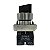 CHAVE COMUTADORA METALICO  XB2-BD25 (2POS.FIXAS)1NA+1NF - Imagem 2