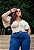 Calça Mom Jeans Com Lycra - Plus Size - Imagem 2