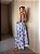 VESTIDO MIDI ESTAMPA FLORAL AZUL - Imagem 3