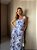 VESTIDO MIDI ESTAMPA FLORAL AZUL - Imagem 2