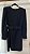 VESTIDO PRETO COM CINTO - Imagem 1
