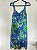 VESTIDO MIDI ESTAMPADO AZUL CLARO - Imagem 1