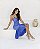 VESTIDO MIDI EM RENDA AZUL - Imagem 1