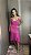 VESTIDO MIDI EM RENDA ROSA - Imagem 6