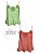 BLUSA CREPE VERDE DETALHE DE FLOR - Imagem 4