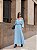 Vestido ombro a ombro azul - Imagem 7
