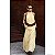 VESTIDO LONGO FRENTE ÚNICA CHIFFON AMARELO - Imagem 2