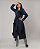 Trench coat jeans com flores Circus Plus - Imagem 3