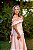 Vestido com pala flores Pétalas - Imagem 2