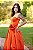 Vestido com fenda Pétalas - Imagem 4
