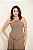 Conjunto georgette de seda plissado verde ocre Cápsula - Imagem 2