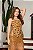 Conjunto tule de seda e cristais nude e dourado Cápsula - Imagem 4