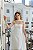 Vestido longo alfaiataria com pérolas off white - Imagem 2