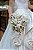 Vestido com sobressaia e flores em bucol italiano off white - Imagem 3