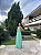 Vestido poá verde água - Imagem 2