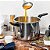 Panela de Pressão 6L Tramontina Brava Aço Inox com Fundo Triplo - Imagem 3