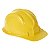 Capacete Amarelo Obra com Carneira Worker CA 31469 - Imagem 1