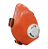 Respirador Semi-Facial Laranja 1 Filtro Worker CA 39427 - Imagem 1
