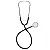 Estetoscopio Preto Duplo Adulto Bk3002bk - Wiltex - Imagem 1
