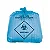 Saco Hamper Azul Com Cordao 120 L 90cm X 100cm - Araken - Imagem 1