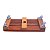 Suporte Para Vaso De Planta Jardineira 100x20 Cm Rodinhas Cristal - Imagem 3