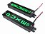 DISPLAY SINALIZADOR LED PUXE EMPURRE PRETO ABS 12V GP CONTROL - Imagem 3