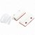 MINI SENSOR MAGNETICO DE ABERTURA COM FIO - BRANCO (PACAOTE COM 5) - STILUS - Imagem 1