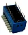 CHAVE DIP SWITCH 08 VIAS 90 DSP08 METALTEX - Imagem 3
