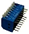 CHAVE DIP SWITCH 08 VIAS 90 DSP08 METALTEX - Imagem 2