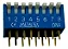 CHAVE DIP SWITCH 08 VIAS 90 DSP08 METALTEX - Imagem 1