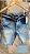 Bermuda jeans com elastano clara e acompanha o cinto - Imagem 2