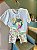 Conjunto bermuda ciclista com blusinha - Imagem 2
