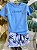 Conjunto com Bermuda de tactel - Imagem 1