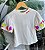 Blusinha com babados nas mangas - Imagem 1