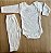 Conjunto body e calça cor BRANCO - Imagem 1