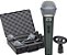 Microfones Profissionais MXT BTM-58A com Maleta + 3 Cachimbos + 3 Microfones - Imagem 1