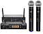 Microfone Duplo Sem Fio Uhf Profissional MXT 628m 100 Canal PLL - Imagem 2