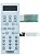 Membrana Teclado para Micro-ondas Compatível com Bosch HMS 30 GRILL / 000074K01, MB 303 BM - Imagem 1