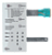 Membrana Teclado para Micro-ondas Compatível com Brastemp BMP31 BMC31 BMU31 BMB31 com Dourar Branco - Imagem 1