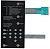 Membrana Teclado para Micro-ondas Compatível com Brastemp BMP31 BMC31 BMU31 BMB31 sem Dourar Preto - Imagem 1