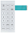 Membrana Teclado para Micro-ondas Compatível com Brastemp BMP 40AAB Branca - Imagem 1