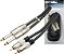 Cabo Plug 2RCA + 2 P10 Mono 6.34mm MXT Gold 24k 1.8m - Imagem 1