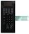 Membrana Teclado para Micro-ondas Compatível com GE MOGE P31SD2A - Imagem 1
