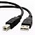 Cabo Impressora USB A + USB B 2.0 Universal Hp Epson Canon Elgin 1,80m - Imagem 1