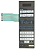Membrana Teclado para Micro-ondas Compatível com Midea MTRS 21/22 MTFE 21/22 Espelhada - Imagem 1