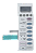Membrana Teclado para Micro-ondas Compatível com Panasonic NN 7956B Branco Curva - Imagem 1