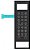 Membrana Teclado para Micro-ondas Compatível com Panasonic NN-GF 589 - Imagem 1