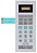 Membrana Teclado para Micro-ondas Compatível com Panasonic NN-ST 352W  NN-ST 362M - Imagem 1