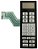 Membrana Teclado para Micro-ondas Compatível com Philco PMS 40 - Imagem 1